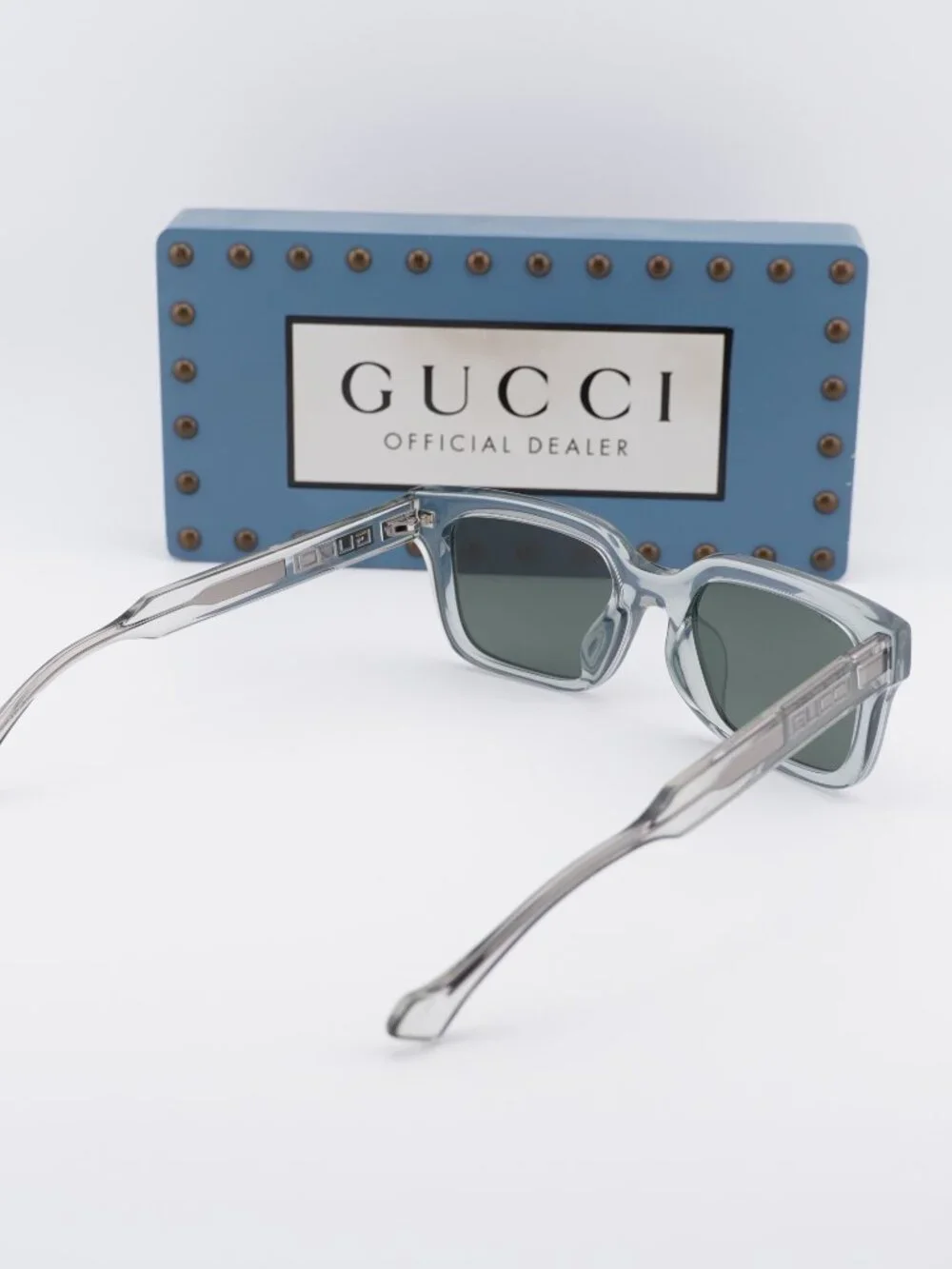 Gucci GG1732SK 004 Square Sunglasses - Grey / Grey